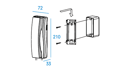 Commax DoorPhone DP-SS Installation